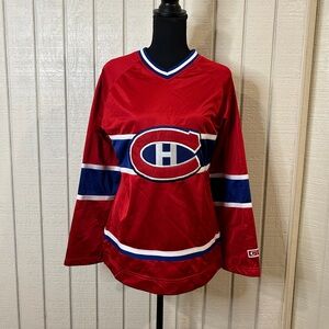 For Her CCM Montreal Canadiens Jersey, size medium.